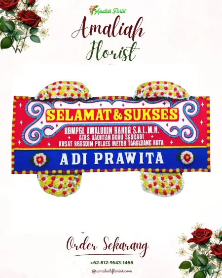 Papan Bunga Ucapan Selamat Jantho